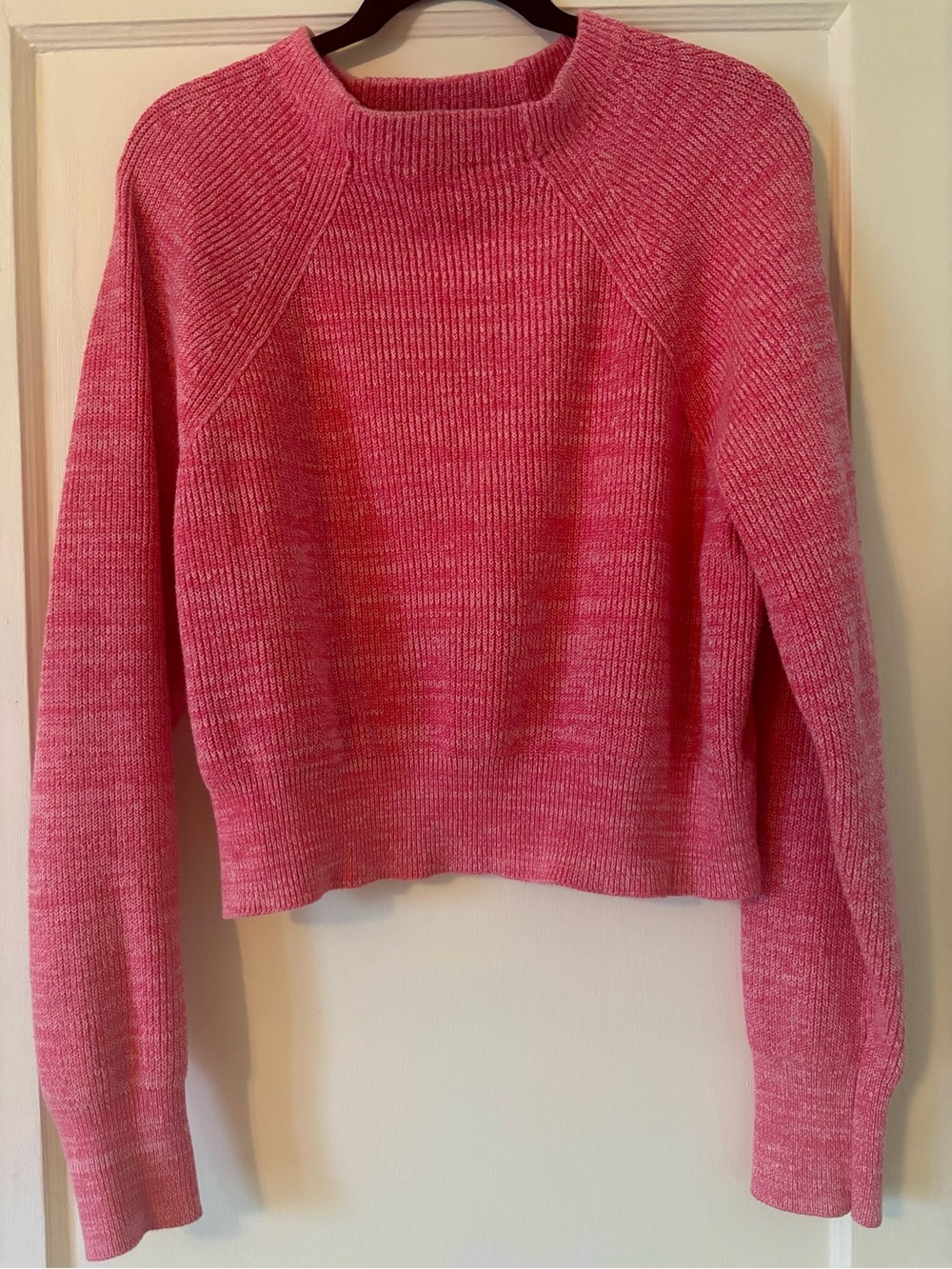 Free People Pink Crewneck Sweater